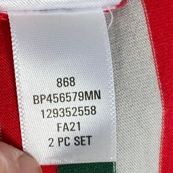 NEW Nordstrom BP Hang Out Cotton Blend Pajama Shirt Striped Size M Pyjama Top - Picture 7 of 8